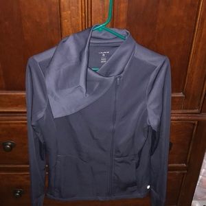 Purple athletic jacket